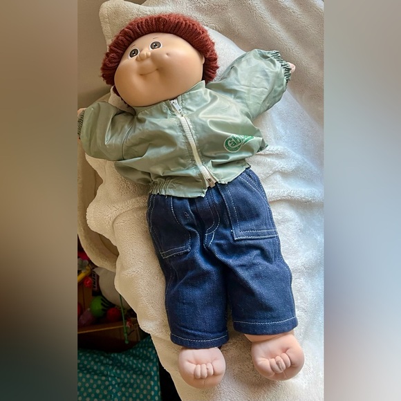 Cabbage patch boy auburn/brown 1984 #3 vintage doll - children - Picture 7 of 17